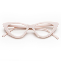 OKKIA  Adriana Small Cat Eye Blanco susurro