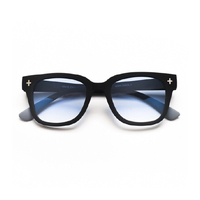 OKKIA  Giovanni Black and grey (blue lenses)