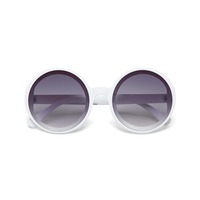 OKKIA Sole Monica Round Optical White