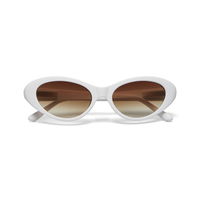 OKKIA Sun Lina Small Cat Eye Optical White OK029-OW