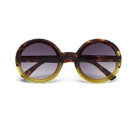 OKKIA Sun Monica Round Havana yellow OK014-HY