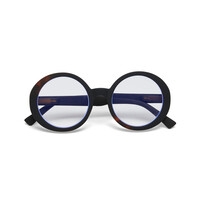 OKKIA Reading Laura reading Big Round Havana Black OK024B3H-1.00