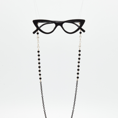 White Heart Glasses chain 