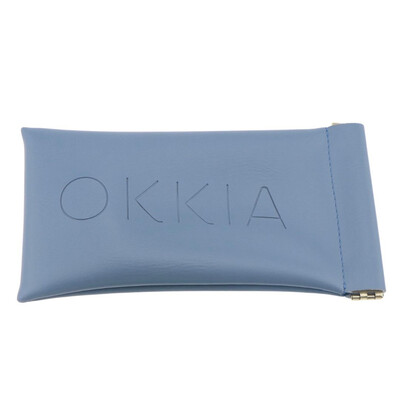Synthetic leather case LIGHT BLUE